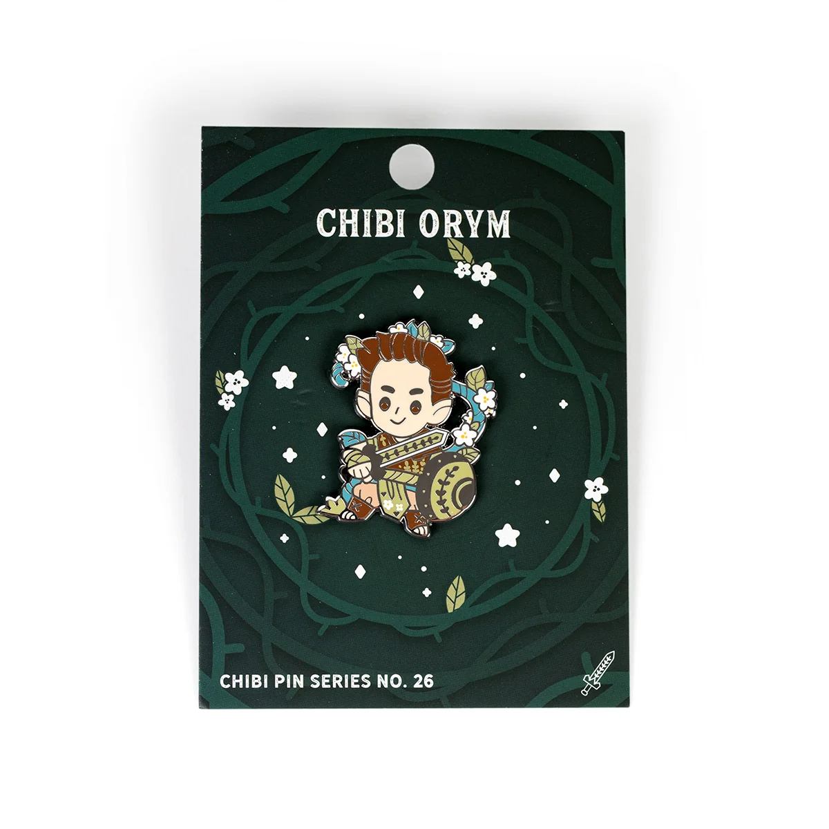 Orym, of the Air Ashari Chibi Pin