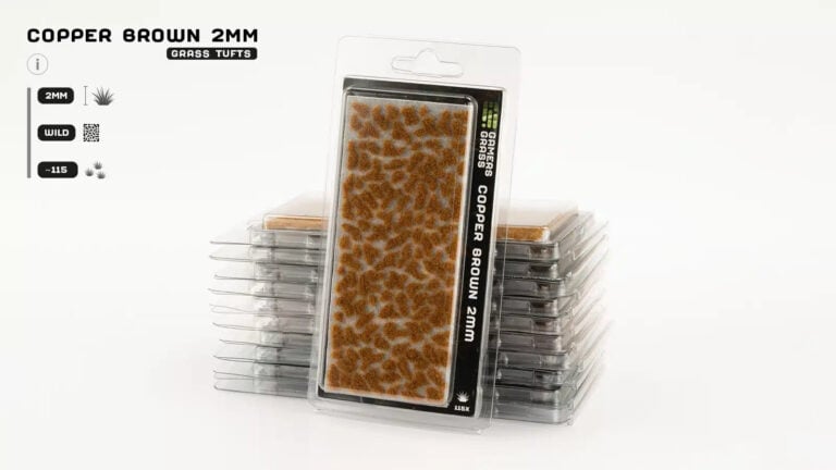 Gamers Grass Copper Brown 2mm