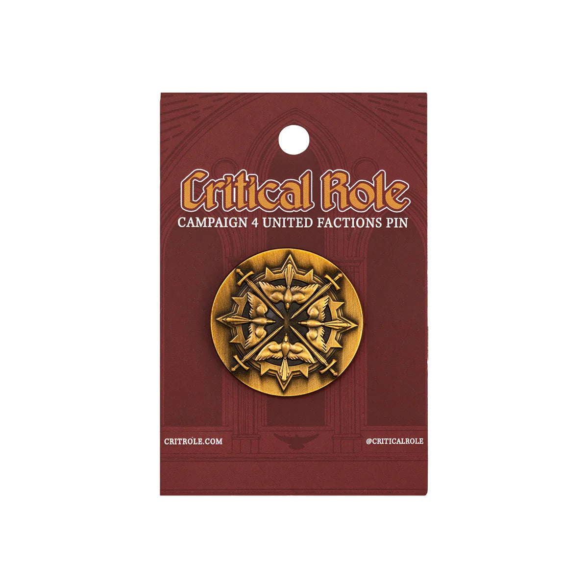 Critical Role Campaign 4 United Faction Pin