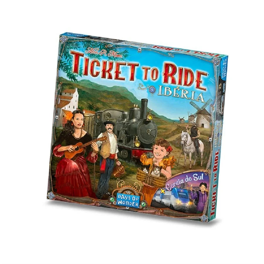 Ticket to Ride: Map Collection 8 - Iberia & South Korea