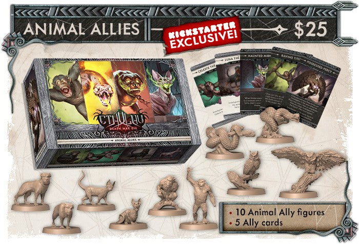 Kickstarter Animal Allies Cthulhu Death May Die