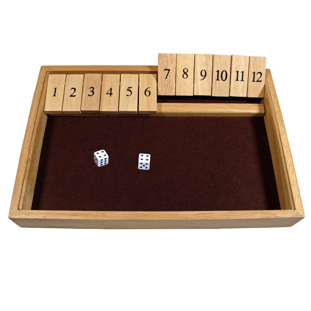 12 Number Shut the Box Game