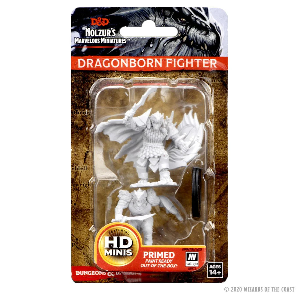 Nolzur's Marvelous Miniatures: Dragonborn Male Fighter