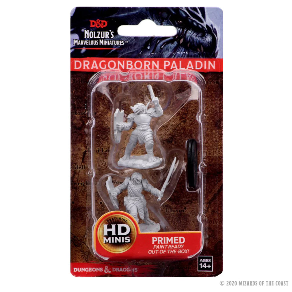 Nolzur's Marvelous Miniatures: Dragonborn Paladin Female