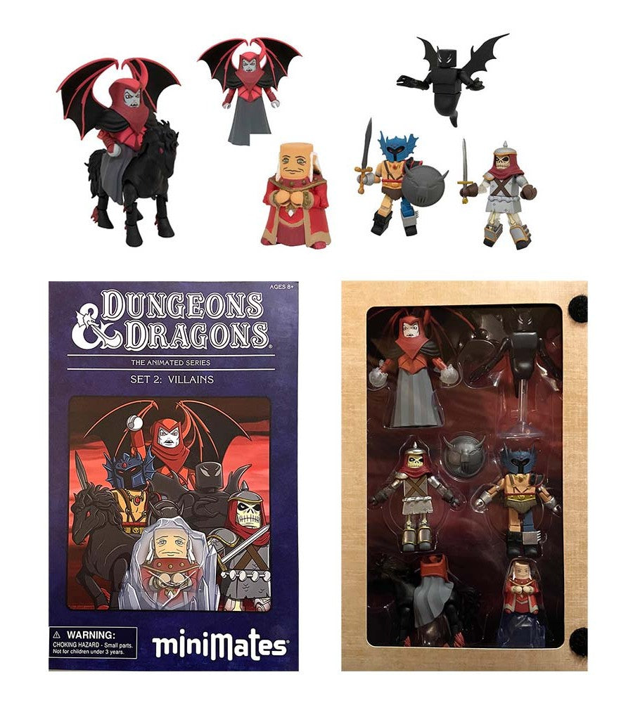 D&D Villains Minimates Box Set