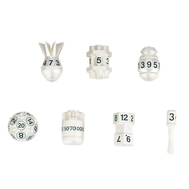 Bomb Silver/Green Colorful Metal