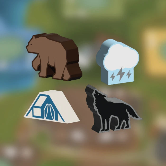 Ruse Obstacles Meeples Bundle