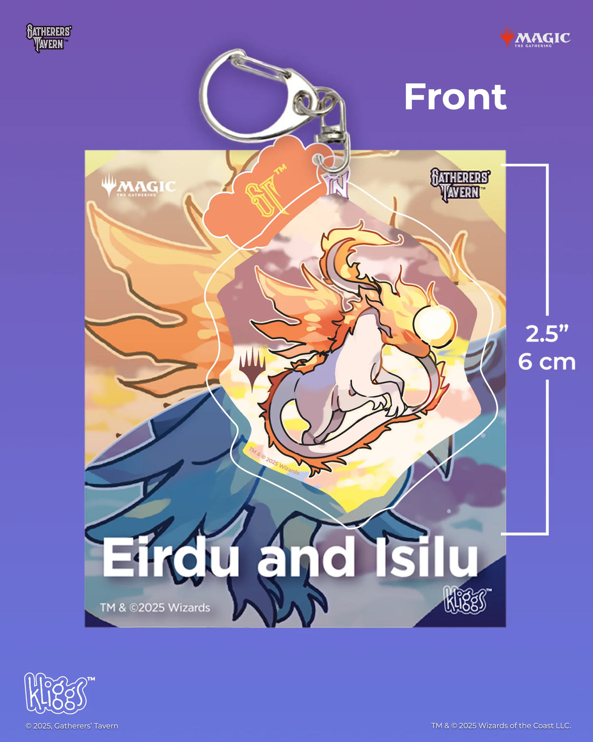 Eirdu & Isilu Keychain