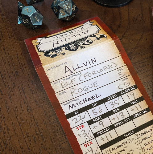 Stat Trackers: Blank Pathfinder Character Trackers product image