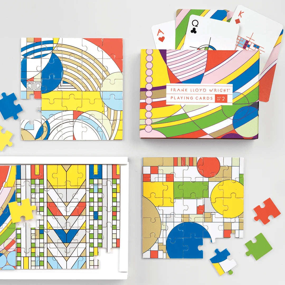 Frank Lloyd Wright Playing Cards