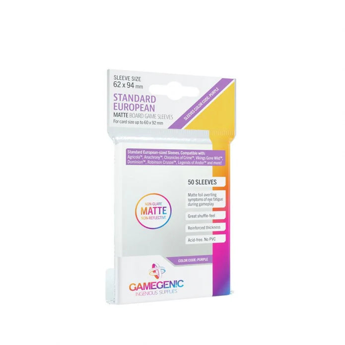 Deck Protectors: Matte Standard Euro Clear