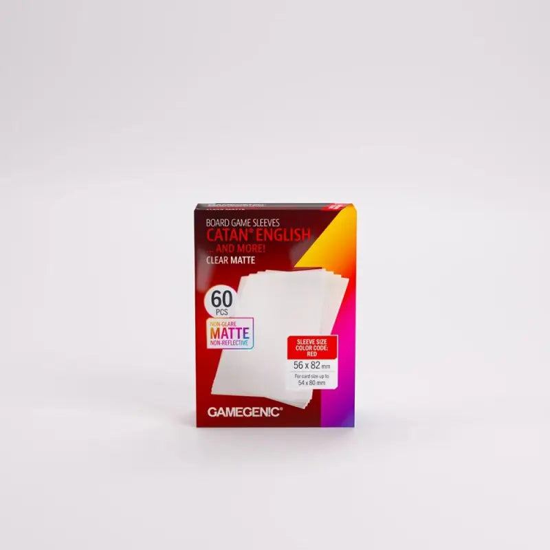 GG Clear Matte Catan English Sleeves