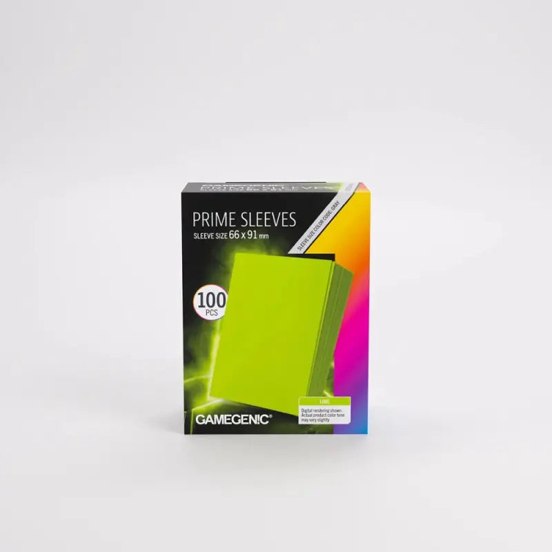 Prime Sleeves Lime 66x91