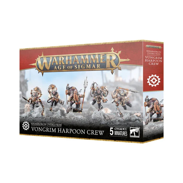 Warhammer Age of Sigmar: Kharadron Overlords -Vongrim Harpoon Crew Kharadron
