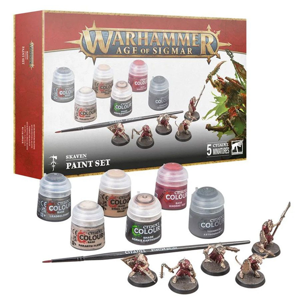 Age of Sigmar Skaven Paint Set