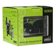 Grex GCK05 Airbrush Combo Kit with Genesis.XGi AC1810-A Compressor Accessories