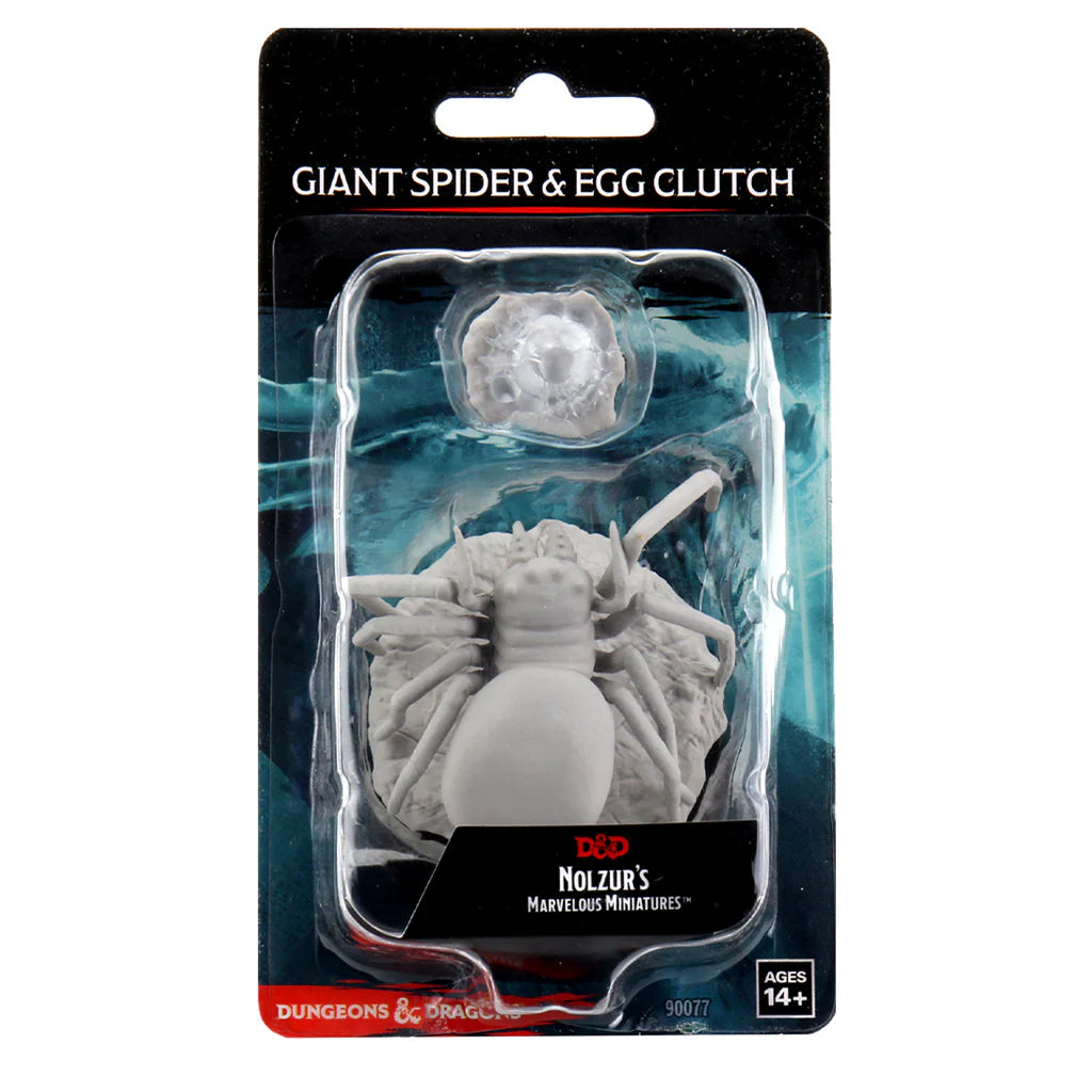 Nolzur's Marvelous Miniatures: Giant Spider & Egg Clutch