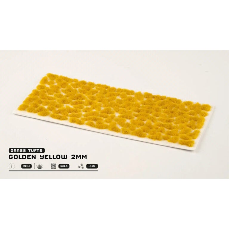 Gamers Grass Golden Yellow 2mm