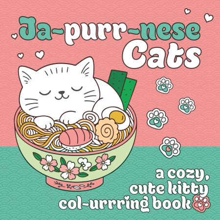 Ja-Purr-Nese Cats Coloring Book