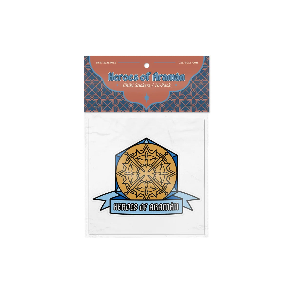 Heroes of Aramán Chibi Sticker Set