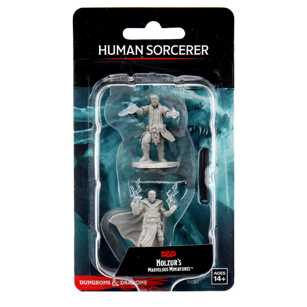 Nolzur's Marvelous Miniatures: Human Sorcerer Male