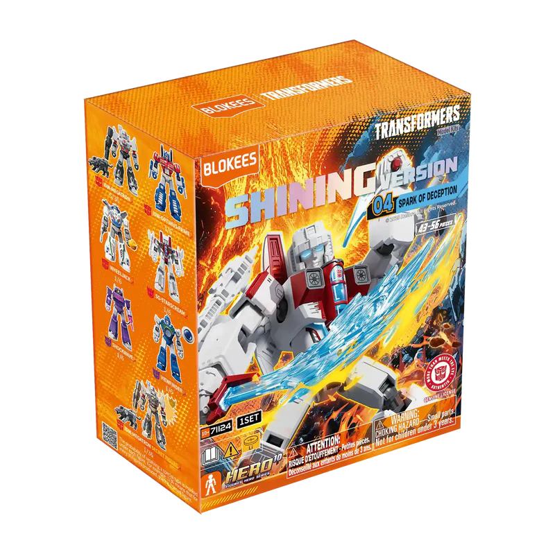 Blokees Transformers Shining Version 04 Spark of Deception Pack