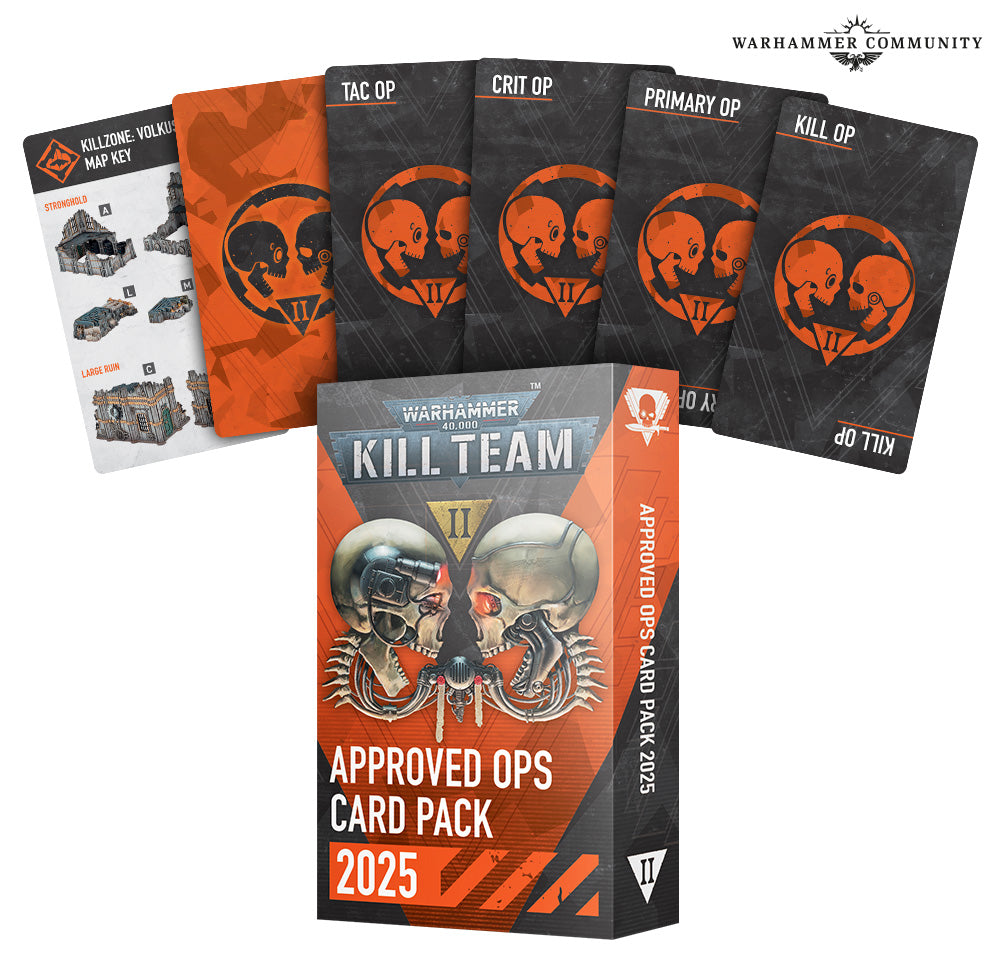 Kill Team: Approved Ops Card Pack 2025 9/20