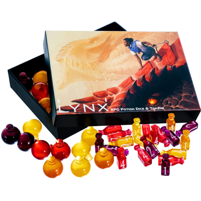 Healing Potion Markers & Dice