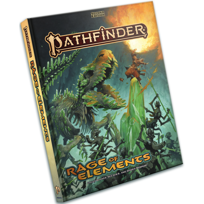 Pathfinder RPG 2E Rage of Elements Pocket Edition