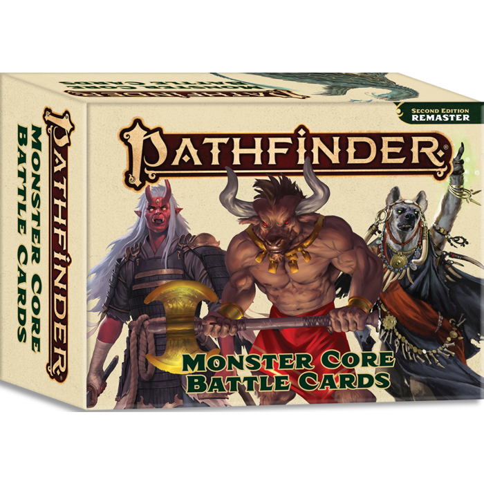 Pathfinder RPG 2E Remastered Monster Core Battle Cards