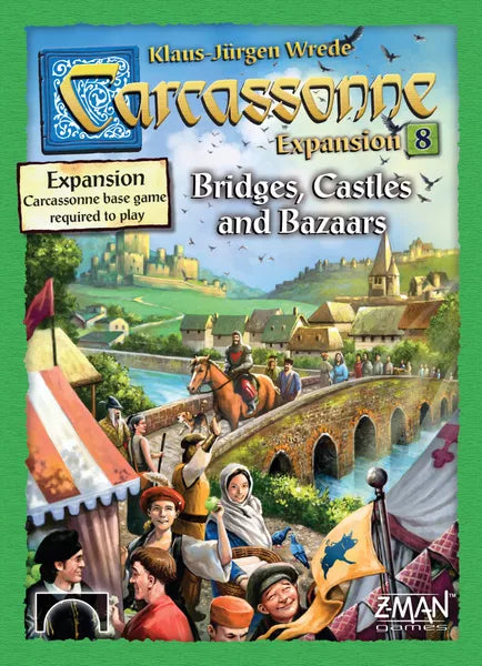 Carcassonne Exp 8: Castles & Bridges