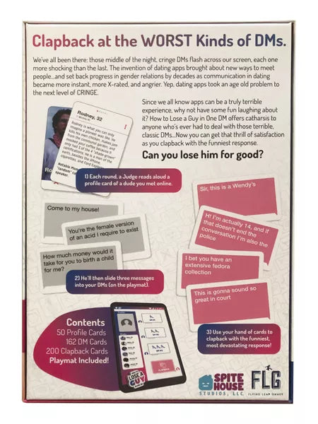 How to Lose a Guy In One DM