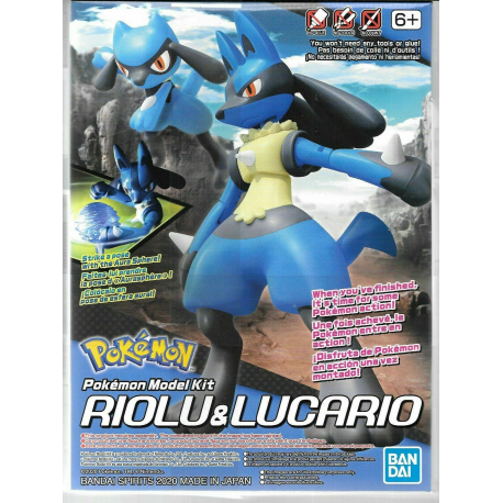 Pokemon Kit Riolu & Lucario