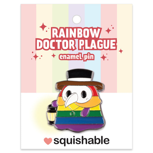 Enamel Pin - Plague Doc Pride