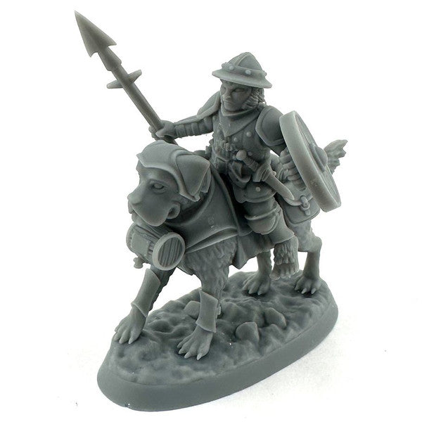 Male Halfling Dog Rider