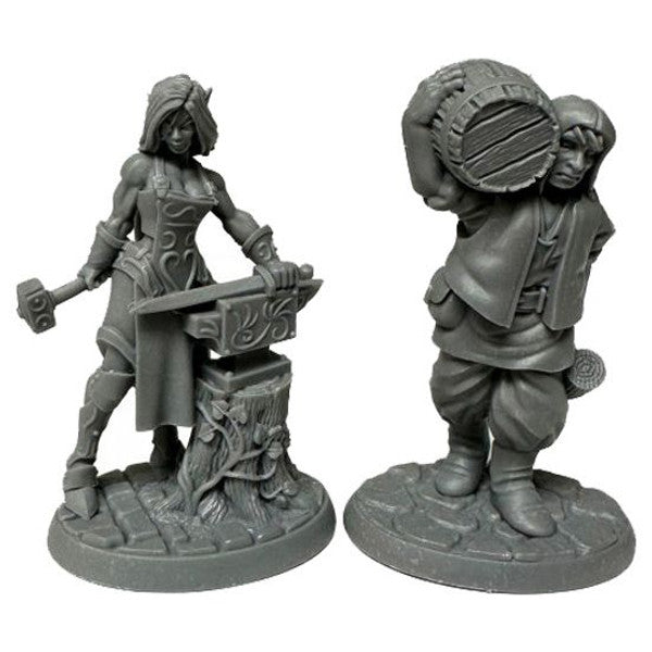 Townsfolk Cooper and Blacksmith