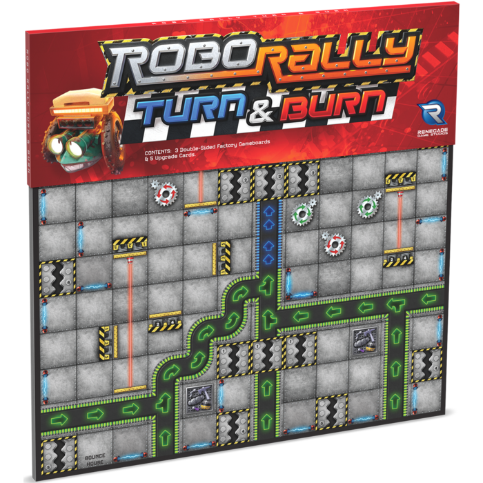 Robo Rally: Turn & Burn Expansion