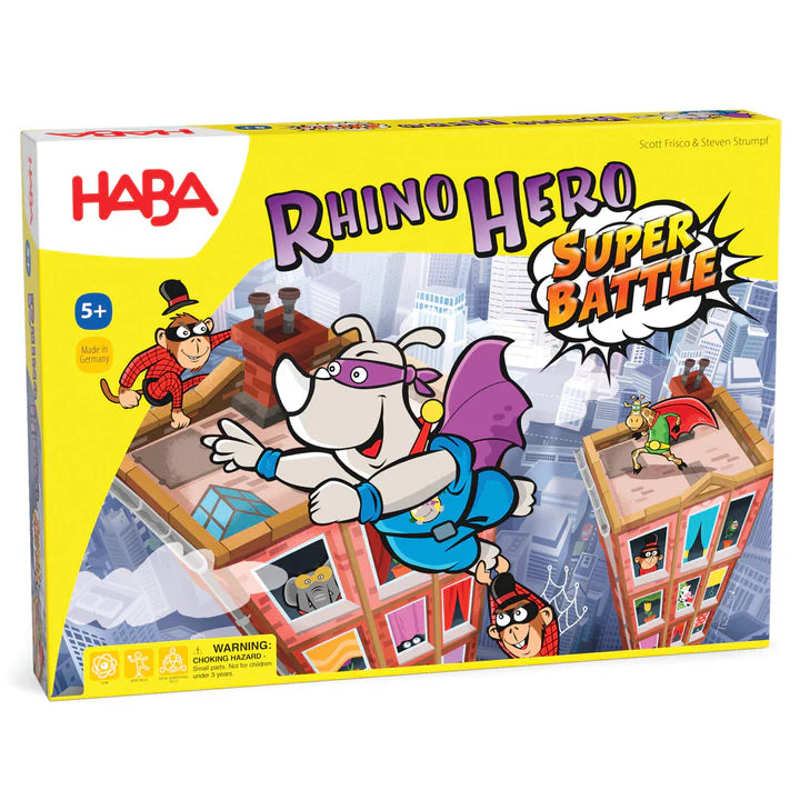 Rhino Hero Super Battle Stacking Game