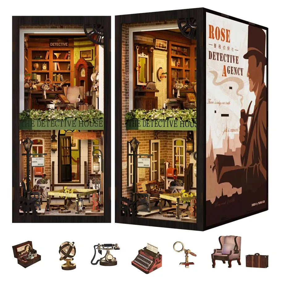 Rose Detective Agency Book Nook