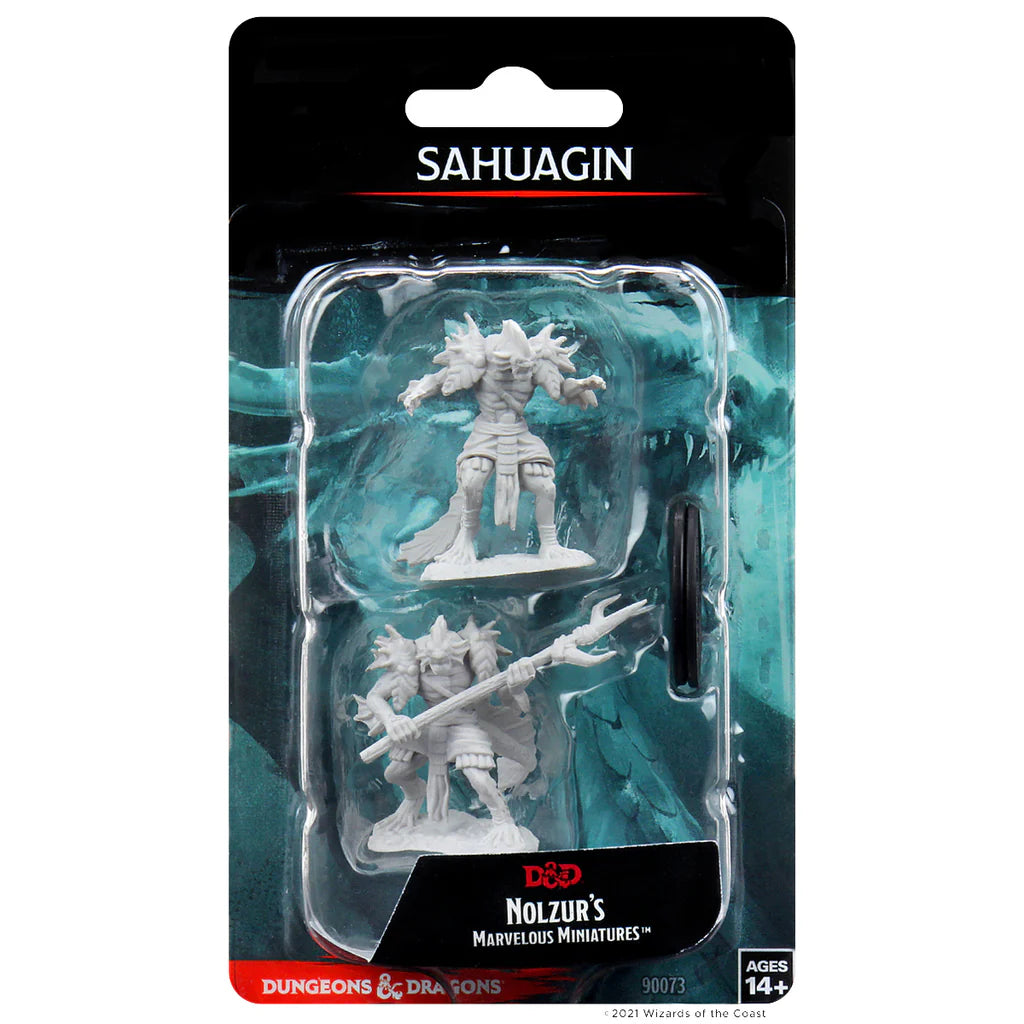 Nolzur's Marvelous Miniatures: Sahuagin