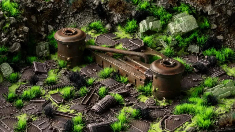 Gamers Grass Basing Bits Spaceship Corridor