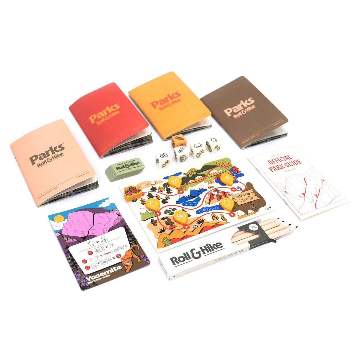Parks: Roll & Hike | Roll-and-Write Game by Keymaster Games
