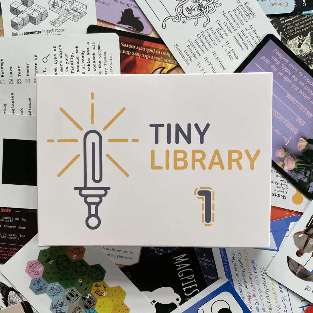 Tiny Library 1 - Knave of Cups