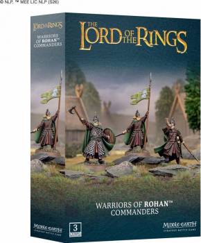 Warriors of Rohan Commanders