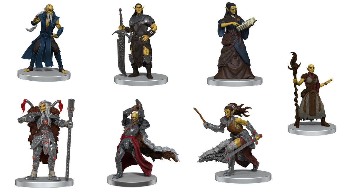 Icons of the Realms: Githyanki Warband Premium Painted Miniature Pack
