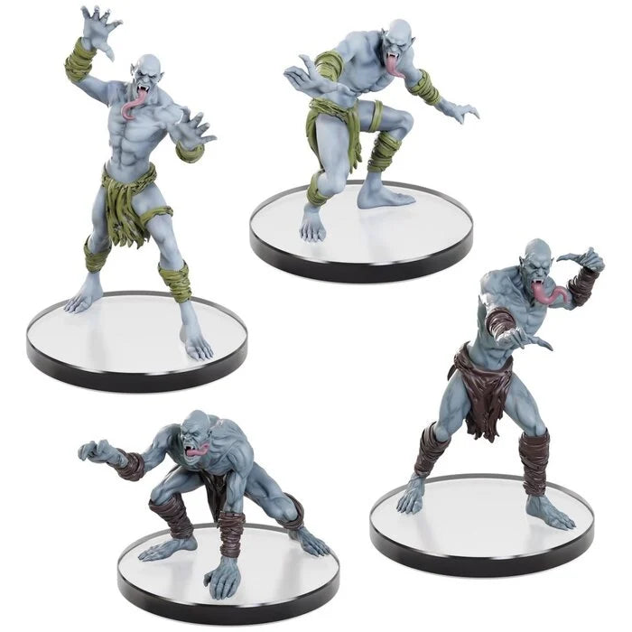 D&D Icons of the Realms: Undead Armies - Ghouls and Ghasts Premium Painted Miniature Set