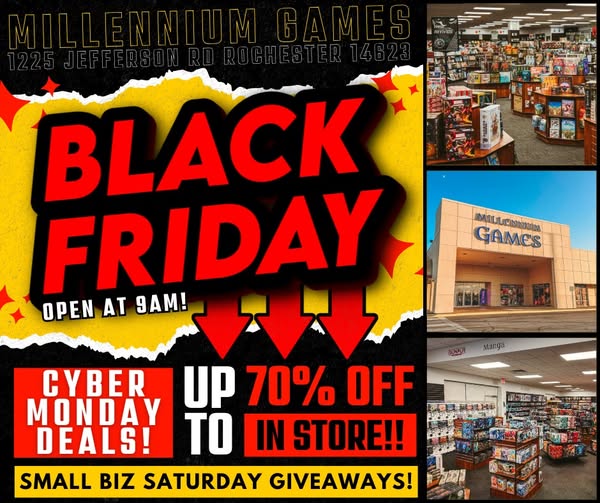 Black Friday Weekend Begins 11/28 - 4 Days of Sales & Promotions!