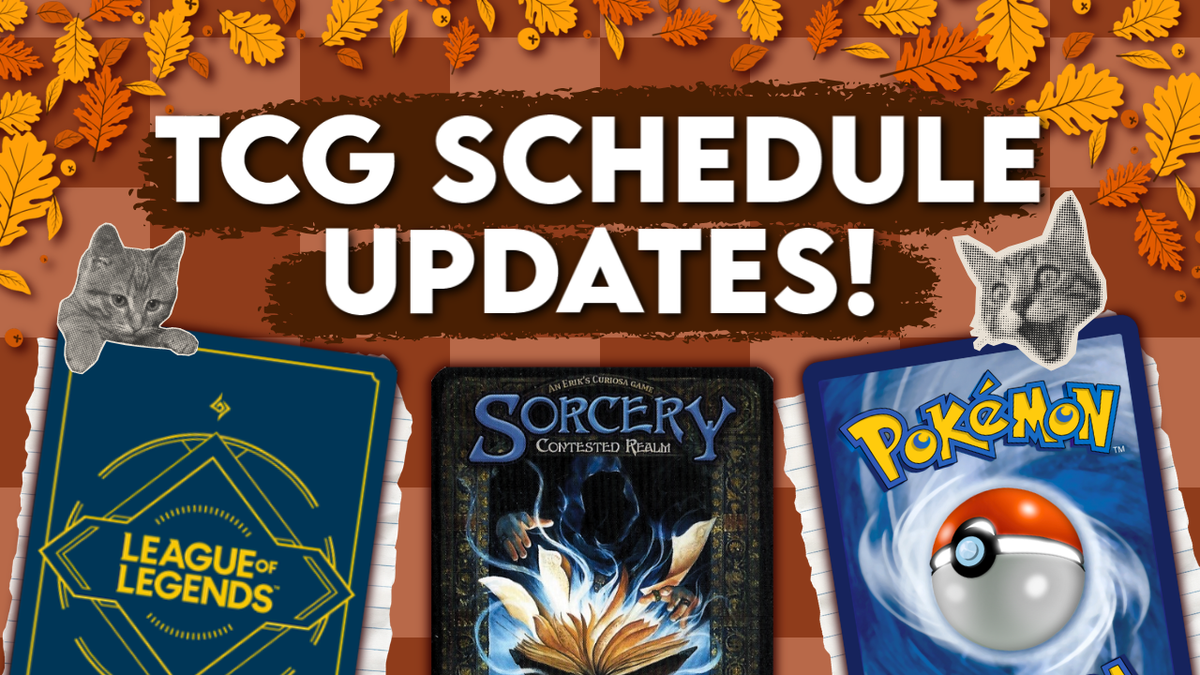 October TCG Tournament Changes!