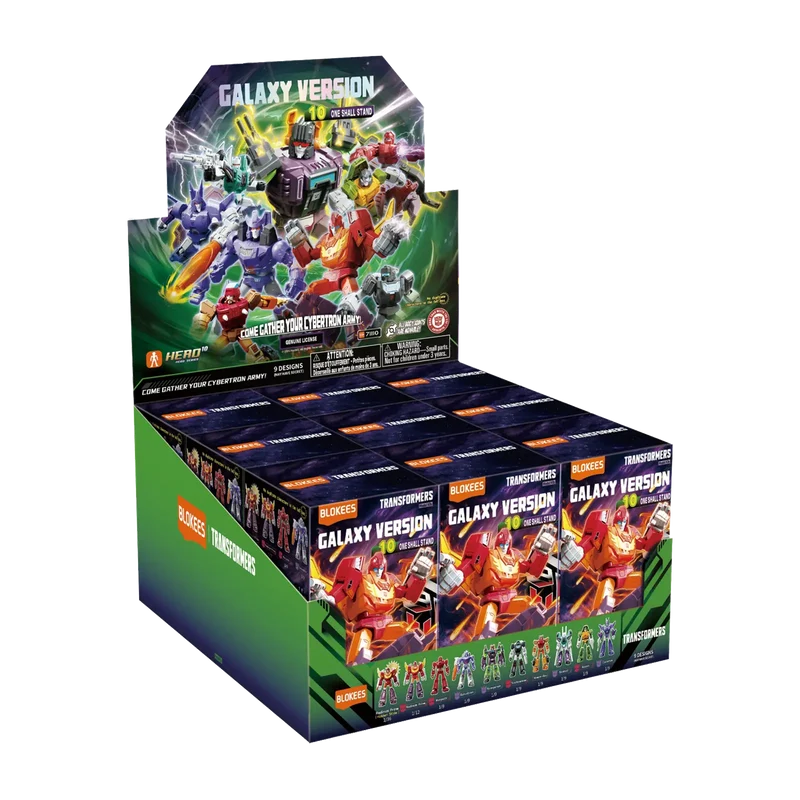 Blokees Transformers Galaxy Version 10 One Shall Stand Box