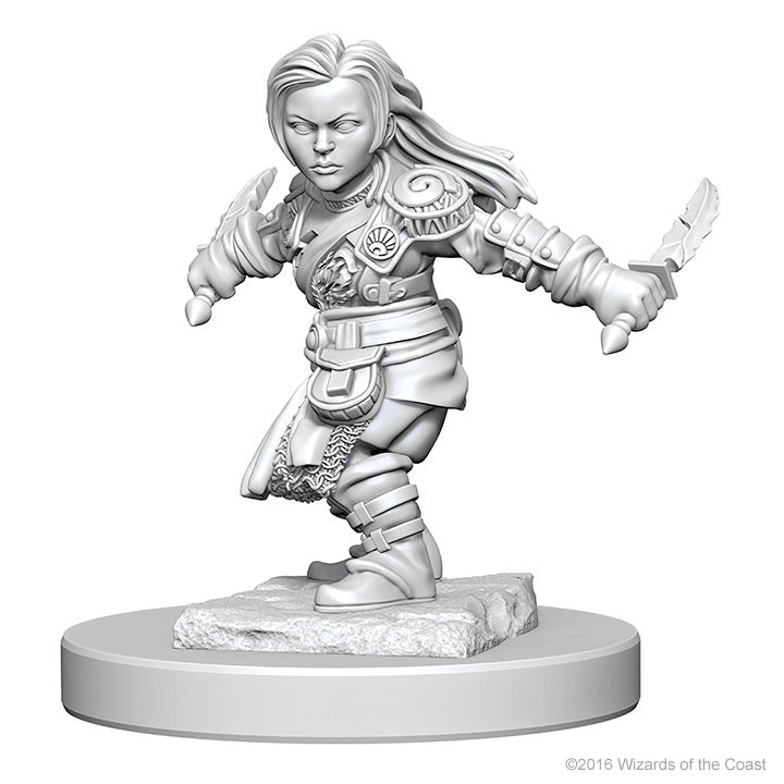 Nolzur’s Marvelous Miniatures: Halfling Female Rogue